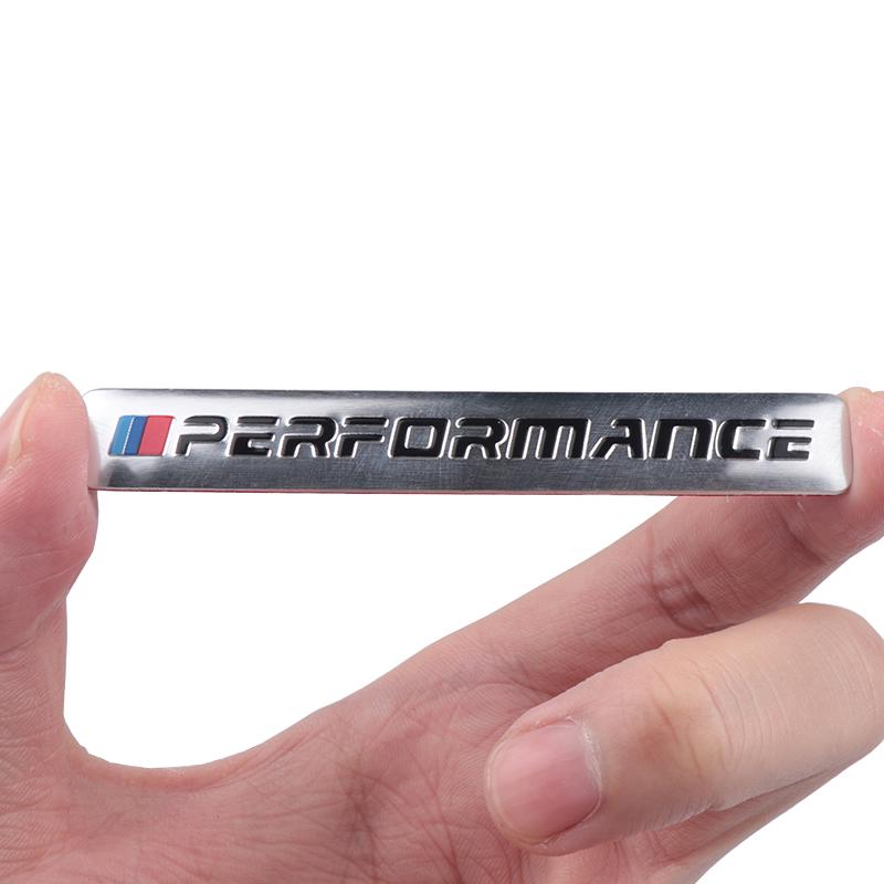 Aluminum Performance Motorsport Decorative Emblem Badge For BMW X1 X3 X5 X7 F30 E34 E36 E87 E39 F10 F01 F11 F20 E60 E46 E91 E92 ud2