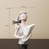 Butterfly Girl Resin Sculpture Character Model Vase Modern Home Decor Living Room Bedroom Countertop Vase Gift Nordic Decor Home