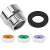 Washer Shower Adapter Water Saving Cores 4 7 9 L/min Accessories Flow Reducer 1/2 Inch Thread Limiter Regulator