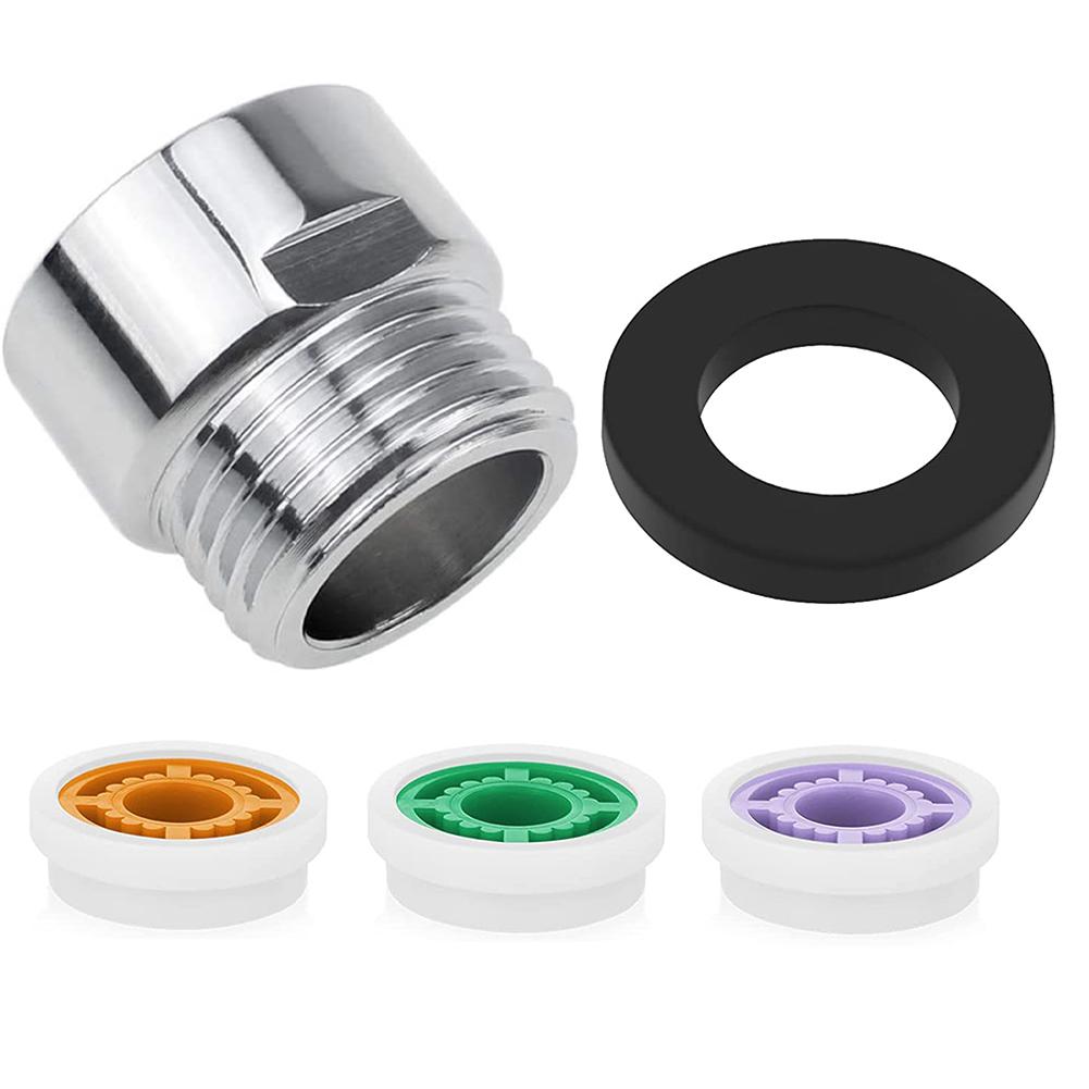 Washer Shower Adapter Water Saving Cores 4 7 9 L/min Accessories Flow Reducer 1/2 Inch Thread Limiter Regulator