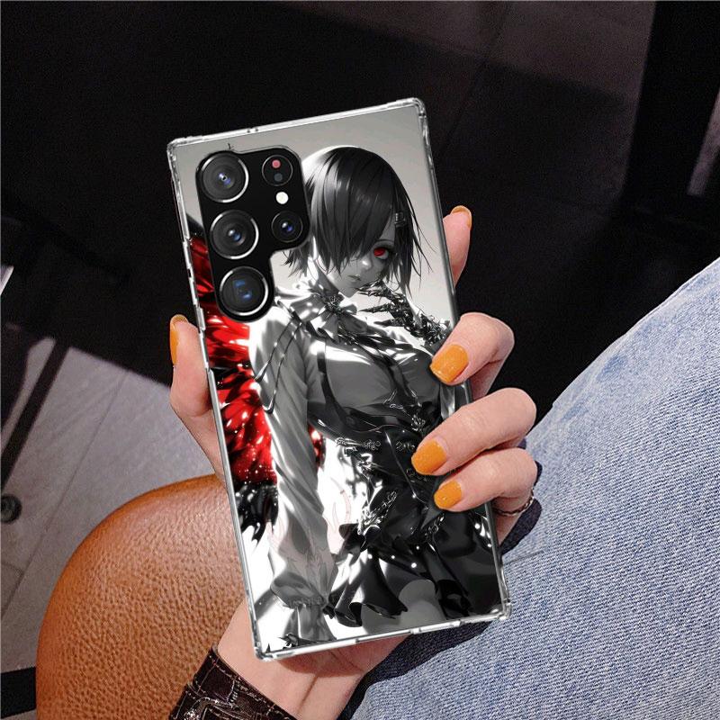 G-Ghoul Tokyo Touka Kirishima Phone Case For Samsung Galaxy S24 S25 Edge S26 Ultra S23 S22 S21 Plus S20 FE + Personalized Print