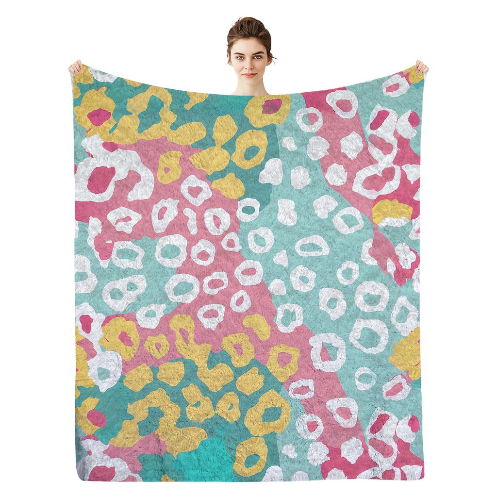 Hot Air Balloon Blanket Flannel Blanket Nap Blanket Blanket