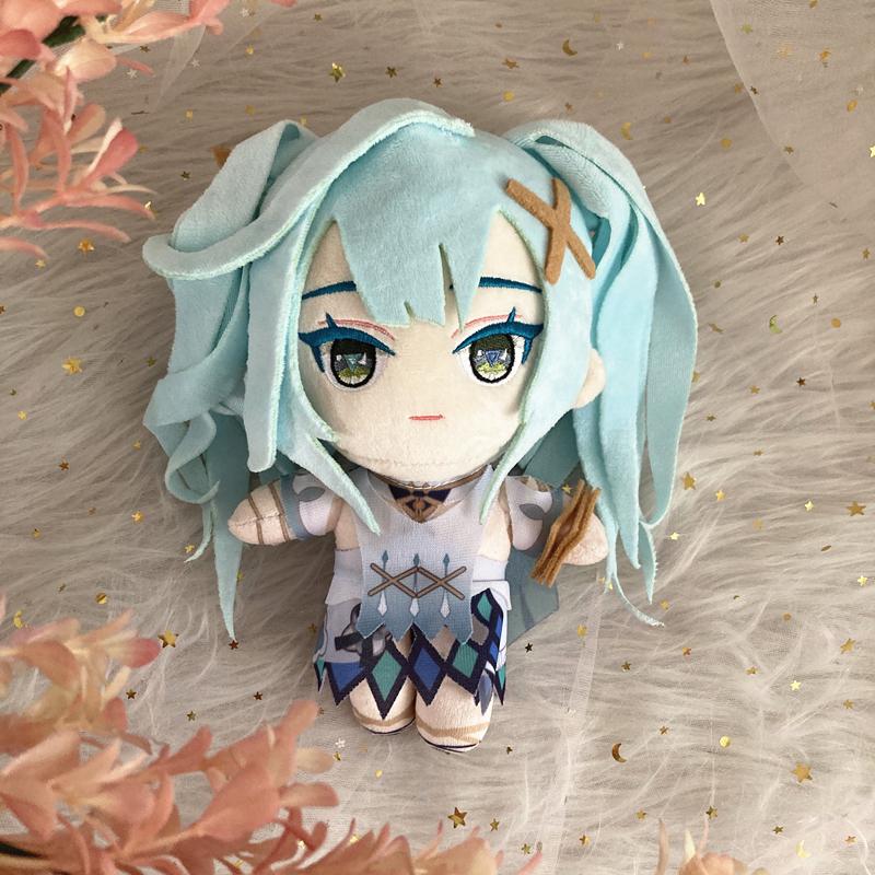 Anime 20cm Genshin Impact Faruzan Cosplay Plush Doll Toy Game Cute Soft Stuffed Pillow Kids Gift