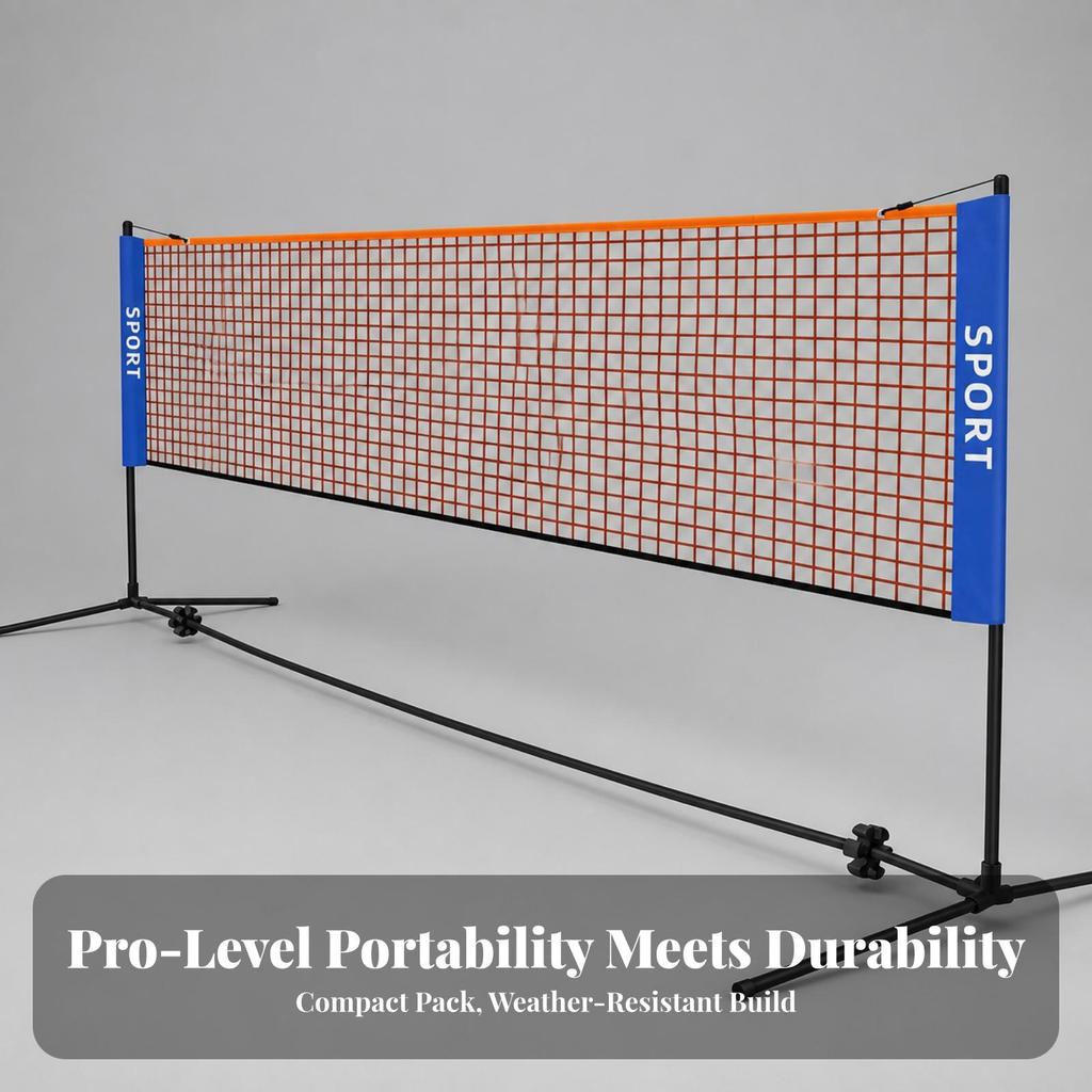Portable Net System Lightweight for Casual Training