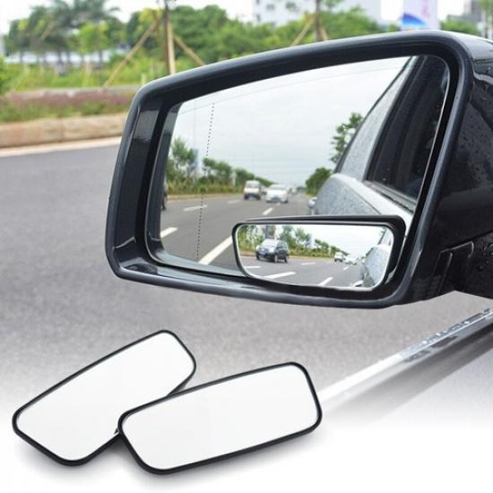 2PCS Blind Spot Mirror Adjustable Car Door Wing Towing Driving Glass Universal