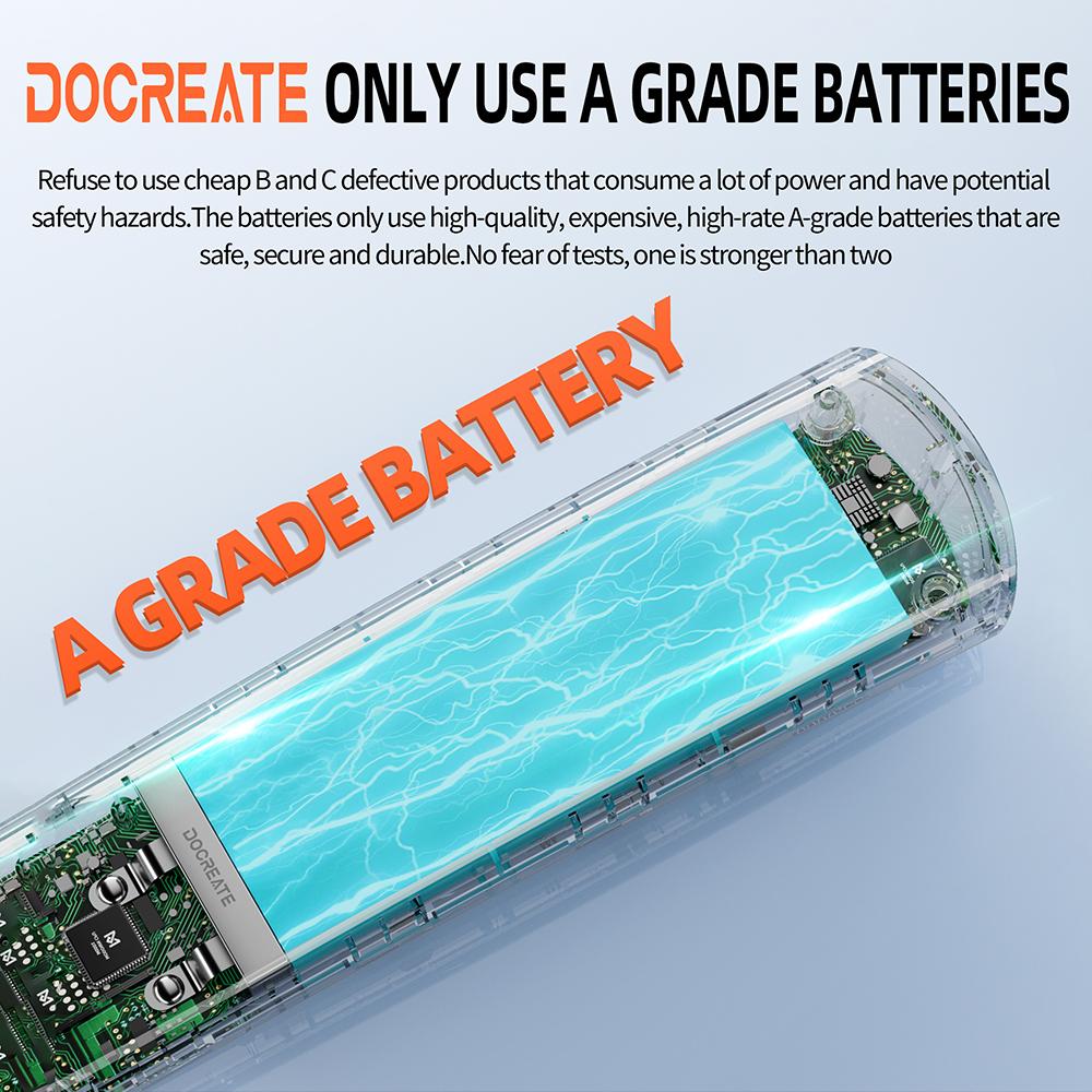 Docreate HU-10BL DIY Portable Handheld Battery Spot Welder for 18650 Lithium Battery, Nickel Strip and Nickel Belt Welding
