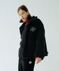 Inprep Embroidered Logo Fleece Jacket (Black)