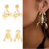 Fashionable Sea Style Earrings Crab/Lobster Ear Accessories Comfortable Wear Jewelry Accessory For Girls