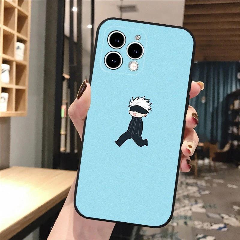 Funda de Silicona para Teléfono Anime Jujutsu Kaisen Para Samsung A12 A13 A14 A15 A16 A22 A32 A33 A52 A53 A54 A55 A56 A71 A72 A73 Satoru Gojo