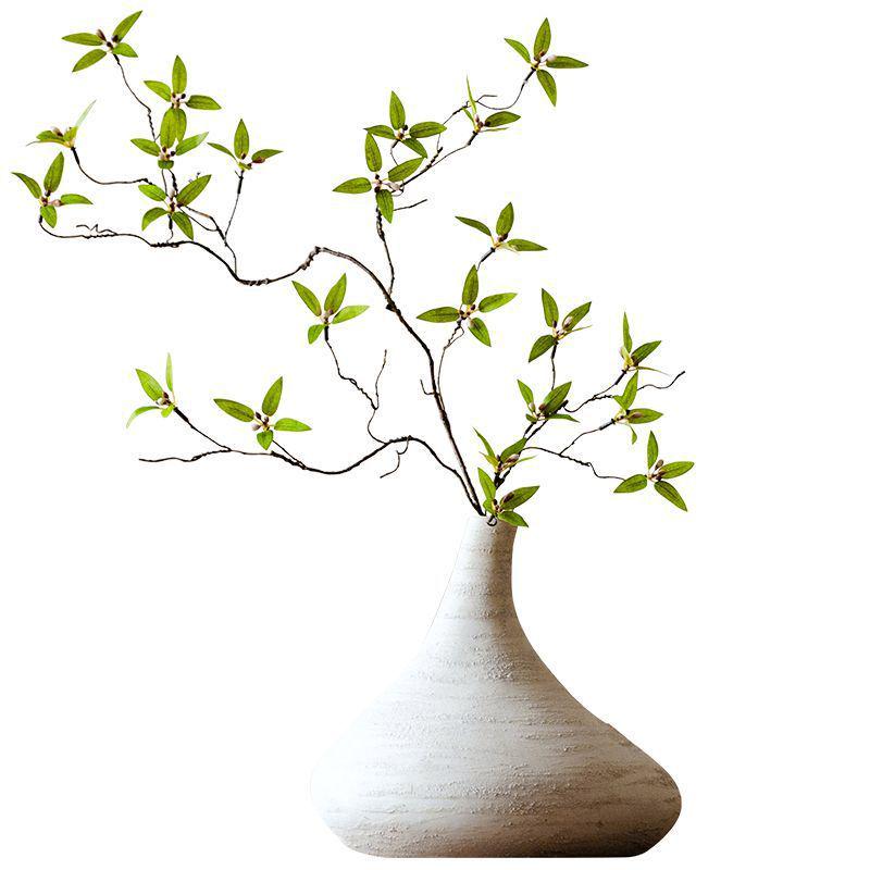 Elegant Chinese-Style Floral Arrangement: Bionic Pomegranate Vine Ornament
