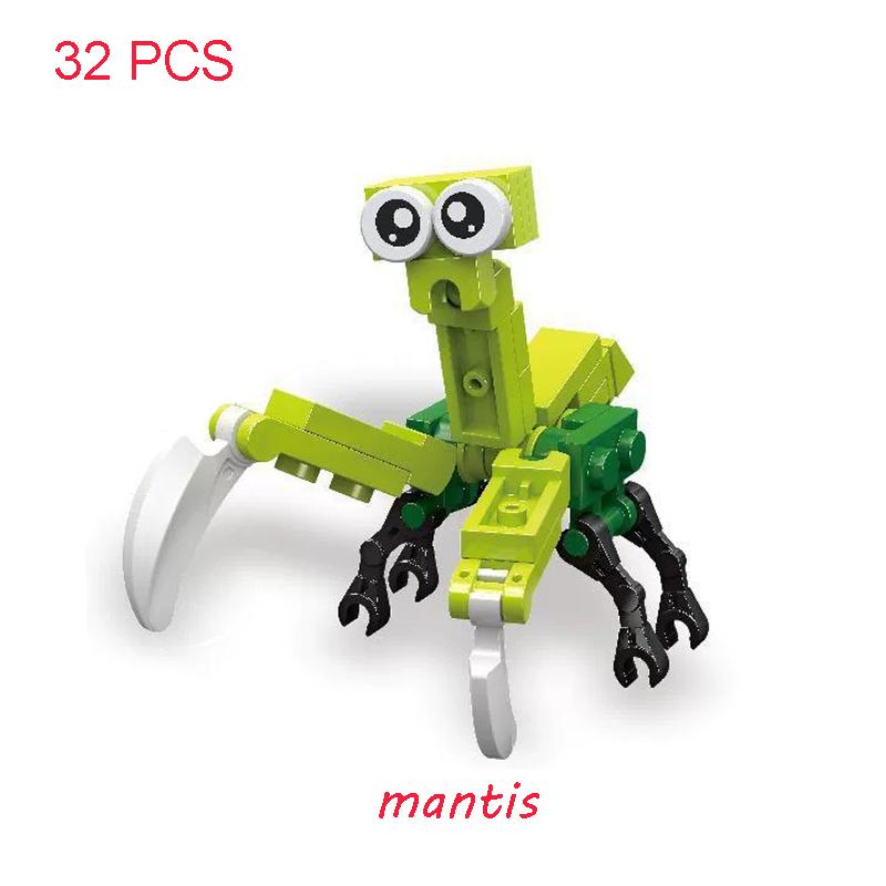 

Insect Model Small Particle Building Blocks Spider Scorpion Animal Puzzle Assembly Education Toys for Children Kindergarten Gift