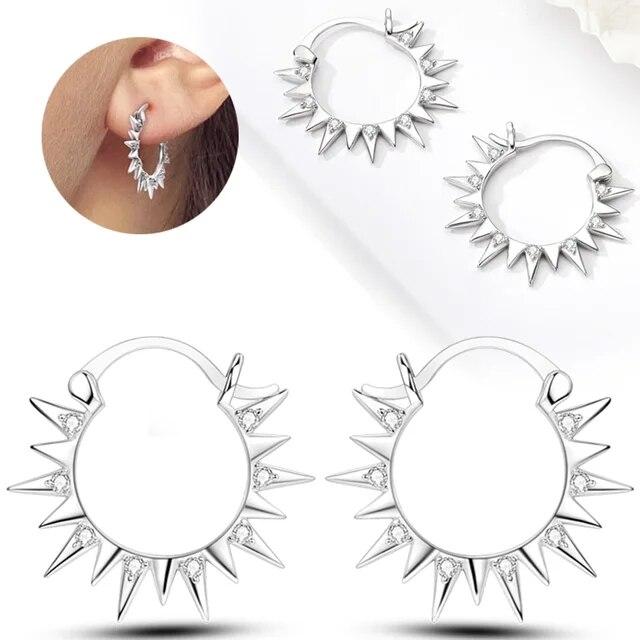 Серьги из серебра 925 пробы для женщин, серьги в форме сердца, серьги в форме тыквы, серебряные женские серьги со звездами и бабочками, ювелирные изделия белый