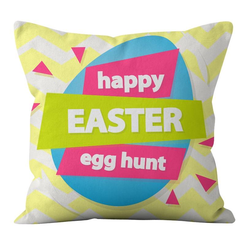 Easter Bunny Pillow Cover Home Pillow Cushion Cover
