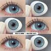 Eyeshare PAMPAS Brown Contact Lenses 1 pair Natural Soft Lens Big Eyes 14.5mm Eye Contacts Gray Pupils Green Purple Lens