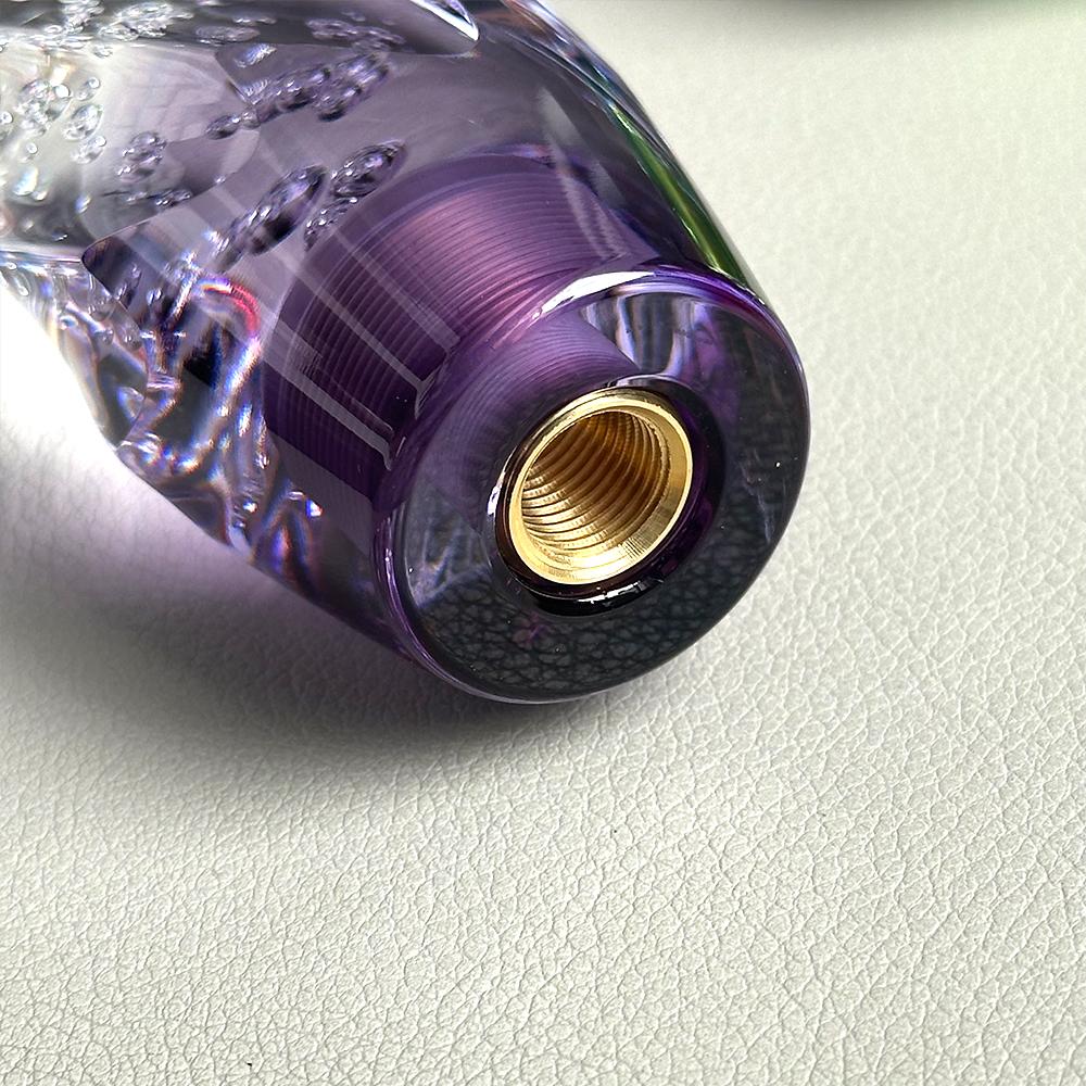 10cm 15cm Car Manual Shift Knob Gear Shifter Head Shift Knob Stick Crystal Transparent Bubble Throw Gear Shifter