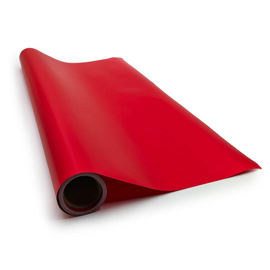 Folia Florystyczna - "Elegant" Czerwona - Rolka 58Cm X 10M