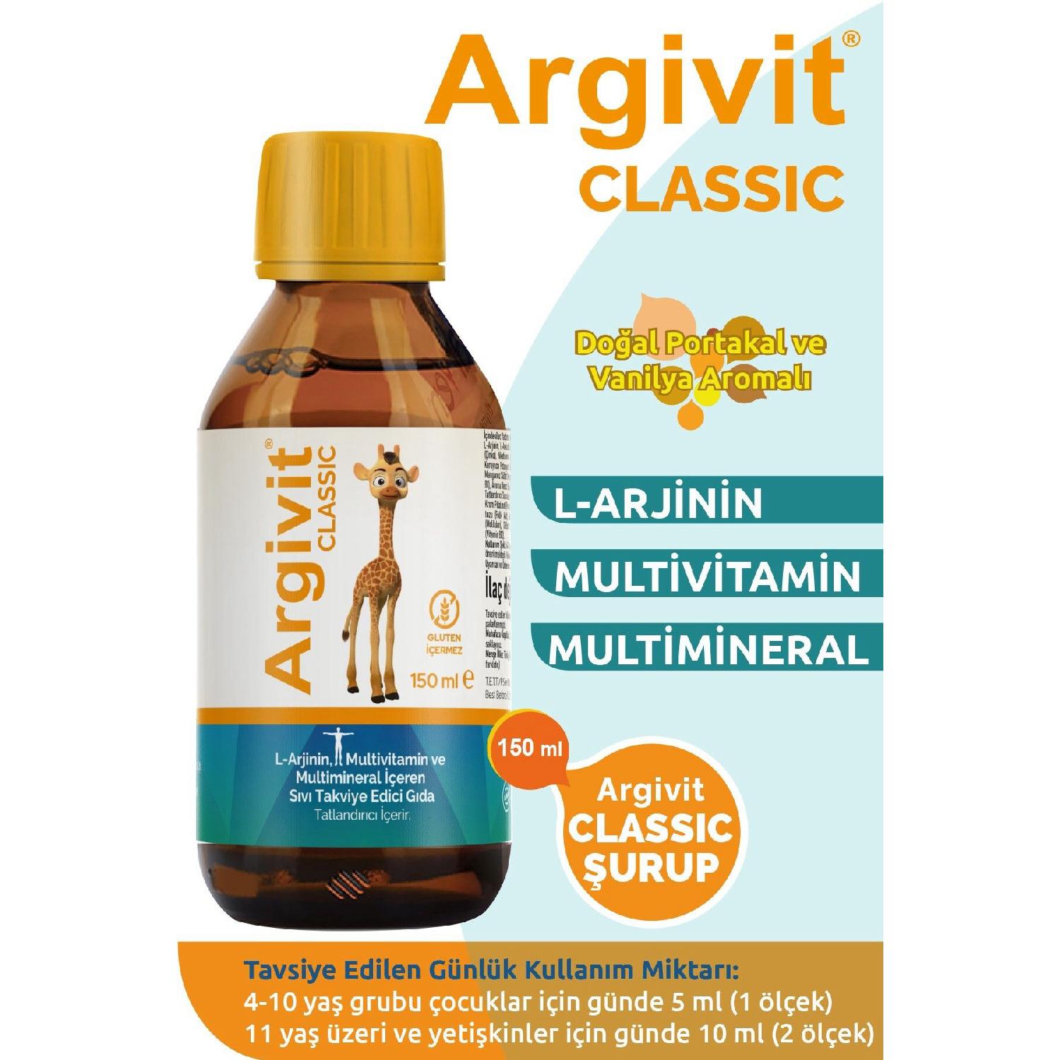 

Classic Syrup 150 Ml - Orange And Vanilla Flavored