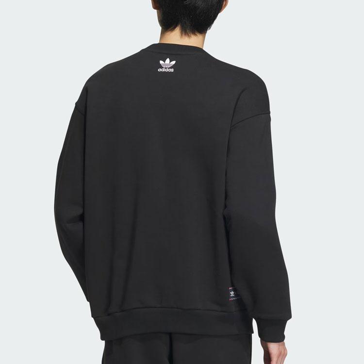 Adidas Originals X Feifei Ruan FW23 Dragon Graphic Crewneck Sweatshirt Unisex Sweatshirt Black IX4236