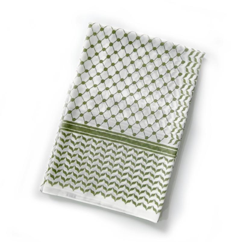 Luxury Plaid Print Jersey Hijab Scarf Long Muslim Shawl Plain Soft Turban Tie Head Wraps For Women Africa Headband 70x180cm