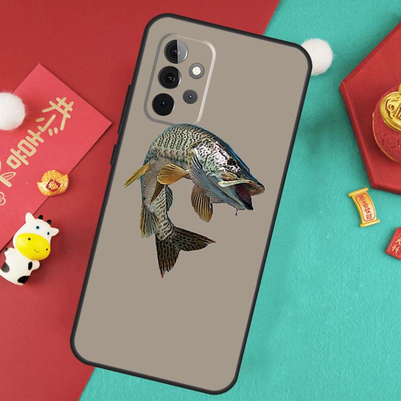 

Vintage Trout Fishing Case For Samsung Galaxy A56 A36 A26 A16 A06 A13 A33 A53 A15 A35 A55 A34 A54 A12 A32 A52 A17 Samsung A54 5G