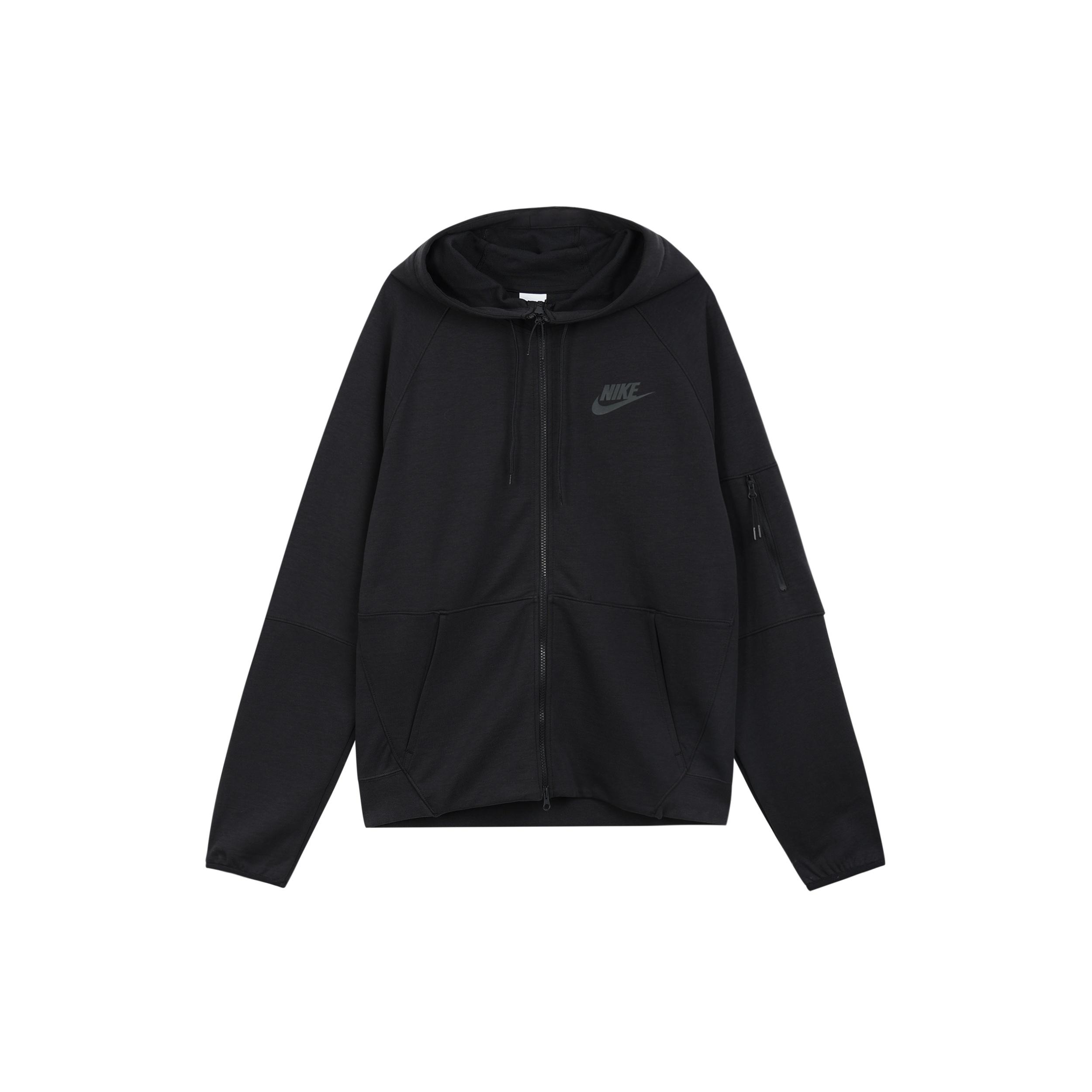 Nike logo hooded zipped jacket Black Men s DR8911-010 L