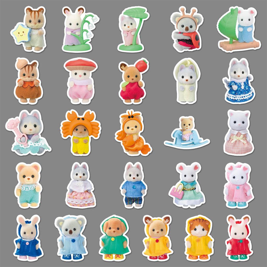 51 Senbeier Graffiti Stickers Personalized Cartoon Cute Decorative Mobile Phone Case Water Cup Gum Stickers