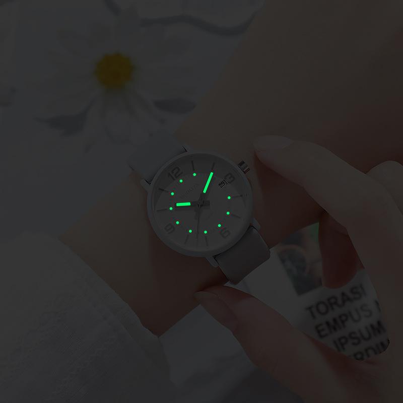 Hochwertige Jelly Leuchtende Uhr Studentin Einfach Und Modisch Silikon Kinder Mittelschule Quarz Uhr