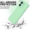 For Motorola Moto E15 4G/Motorola Moto G05 4G Case Liquid Silicone Phone Back Cover with Hand Strap