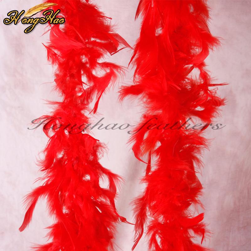 Großer Truthahnfeder-Streifenschal für Bühnen- und Hochzeitsdekoration