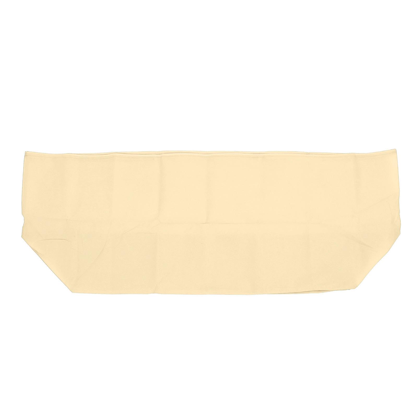 3 Stuks Plantenhoezen Rechthoekig Non-woven Stof Vorstbeschermhoes met Trekkoord voor Buiten beige
