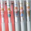 Back to school 10pcs 0.5mm Cartoon characters shape Retractable Neutral pen, Quick-drying student Black stationery water-based pen, Office writing