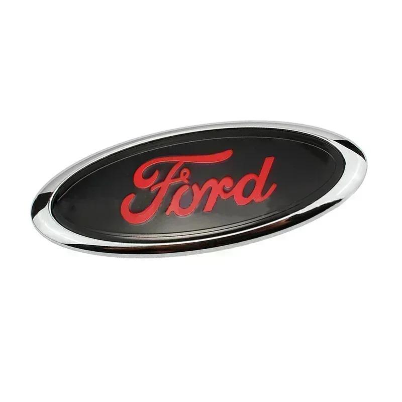ABS Auto Kofferraum Aufkleber Front Hauben Emblem für Ford Fusion Ranger Escape Fiesta Explorer Focus Bronco Mondeo Transit