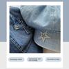 Cool Vintage Denim Hat Sweet Newsboy Cap Simple Women Artist Hat  School