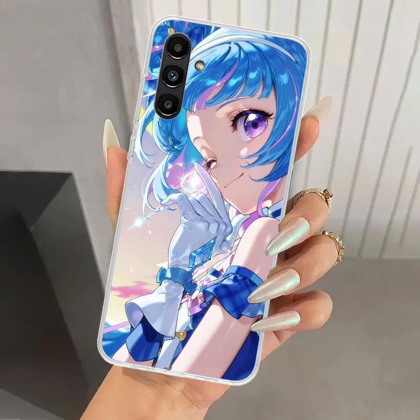 Pretty Cure Anime Phone Case for Samsung Galaxy A17 A16 A37 A26 A36 A57 A56 A15 A25 A35 A55 A14 A24 A34 A54 A13 A23 A33 A53 Gala