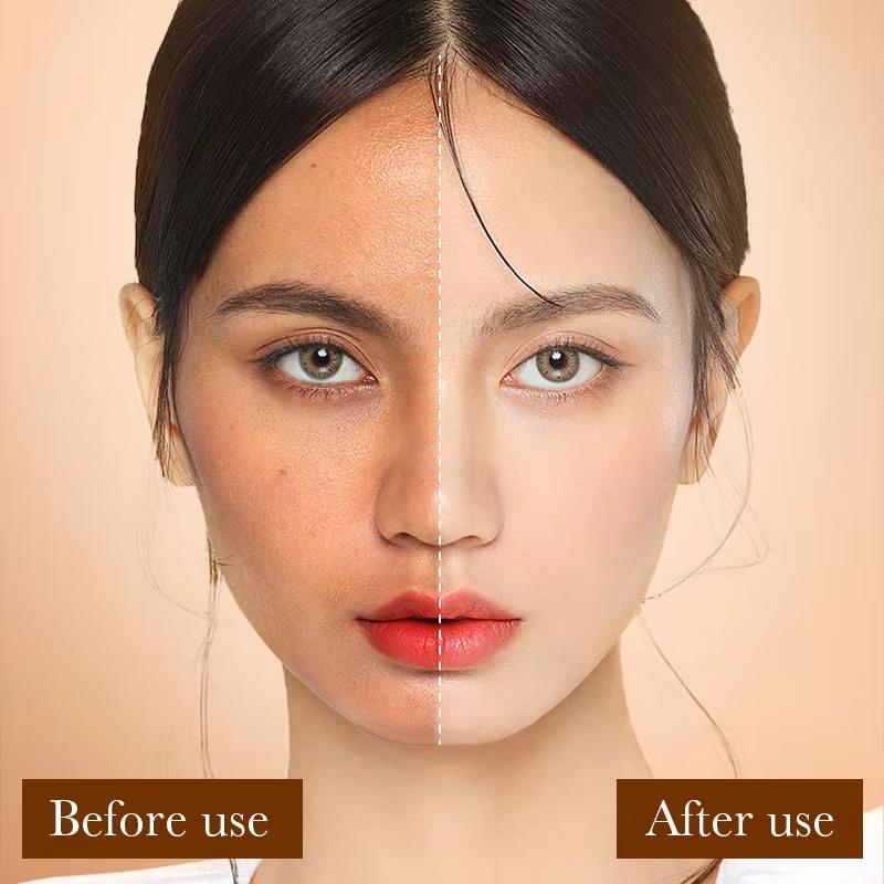 Měnící teplotu Korektorový make-up Přirozeně kryje nedokonalosti, Plně kryje tmavé kruhy pod očima a akné, Vodotěsný a rychleschnoucí tekutý make-up