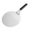 Stainless Steel Pizza Peel Round Transfer Hanging Hole Utensil for Home Cooks, Oven