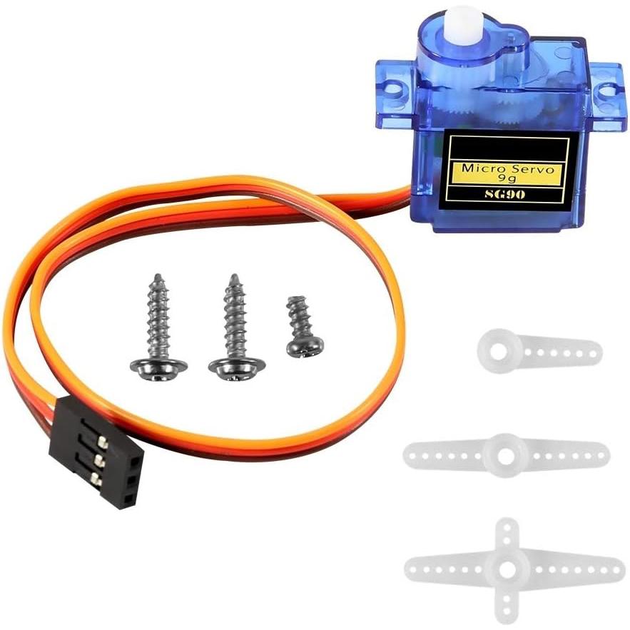 5 ks SG90 Micro Servo Motor Mini Servo SG90 9g Servo Kit Kompatibilní s RC vrtulníkem Letadlo Auto Lodní Robot