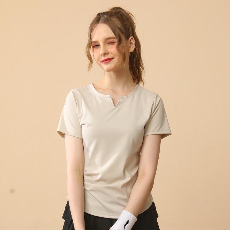 Women's V-Neck Short Sleeve Sports Yoga T-Shirt