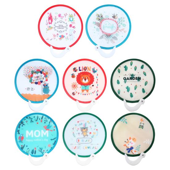 Compact Lightweight Pretty Decorative Eye-catching Folding Hand Fan Hand Fan