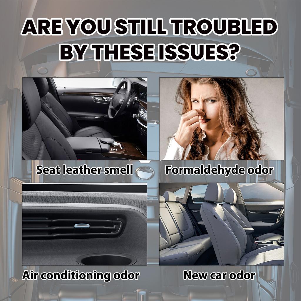 Car Aromatherapy Freshener Set Car Aromatherapy Pendant Diffuser Deodorant Long-lasting Fresh 30ML