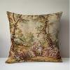 Vintage 18Th Century Inspired Pillowcase, Classic Tapestry Design Pillow Cover, 45X45Cm Single-Sided Printforhomesofa Decoration