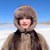 Gorro de Color Sólido Simple - Gorro Grueso Cálido de Invierno con Protección para las Orejas, Gorra a Prueba de Viento para Clima Frío para Combinar con el Atuendo Diario