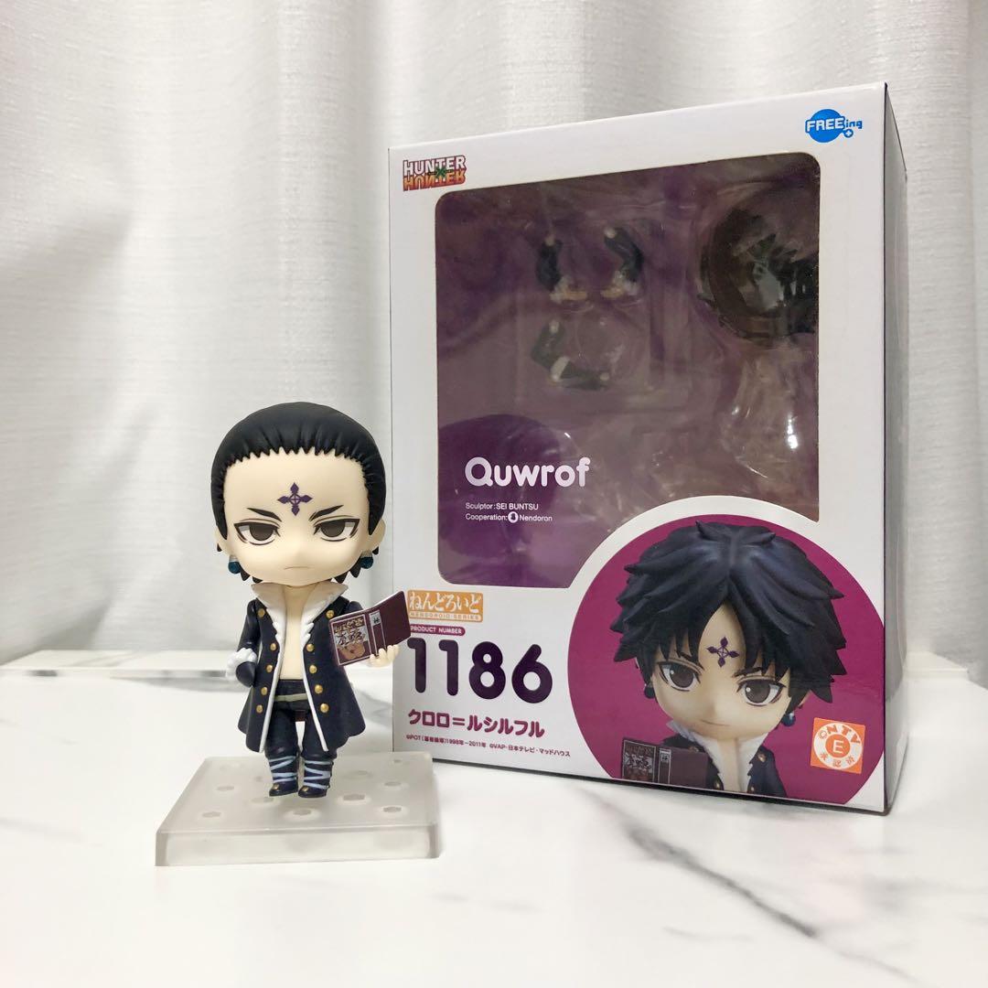 

[USED] Hunter x Hunter Chrollo Nendoroid Figure, Authentic, No Missing Parts