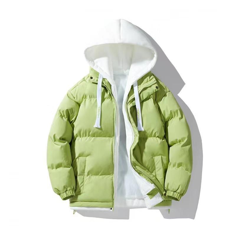 Padded Clothes Male Trendy Male Ruffian Handsome Cotton Clothes Male Winter Trendy Brand Couple Loose Winter Cotton-padded Jacket Male Thick