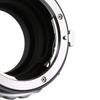 CONCEPT Mount Adapter for to Micro Four Thirds Compatible with Series Lenses to High Precision and Infinity Focus K&F PK/DA-m4/3 K-Mount Mount,
