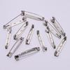 50Pieces Safety Bar Pins Secure Back Clasp with Easy Sewing Holes For Craft Project Sewing And Creative Accessories Kits