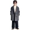 Romone Kids Double-sided Wool Mid-length Coat