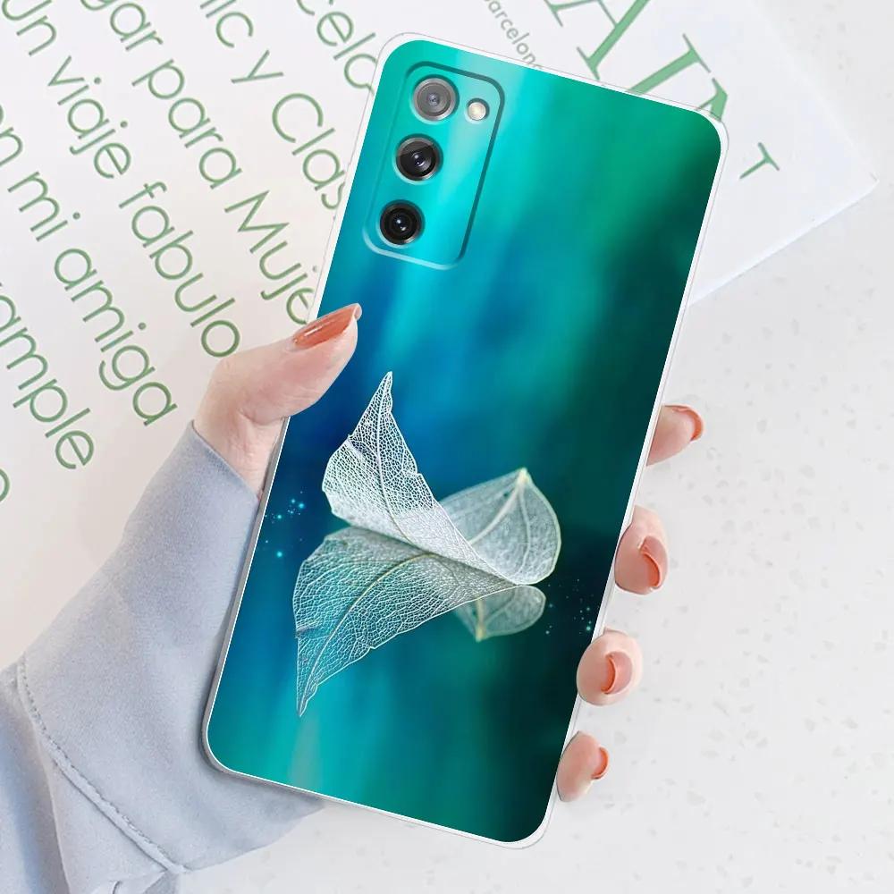 For Samsung S20 FE Case Galaxy S20 FE Wishing Bottle Transparent Cases For Samsung GalaxyS20 FE S20fe 6.5''Cover Silicone Bumper