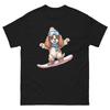 Cavalier King Charles Dog Snowboarding Fun Snowboarder T-Shirt