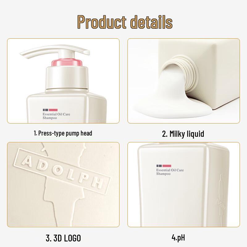 Adolphe Essential Oil Shampoo & Shower Set